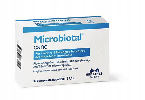 Microbiotal Cane 30 tab Nbf Lanes pro psa střevní mikroflóra