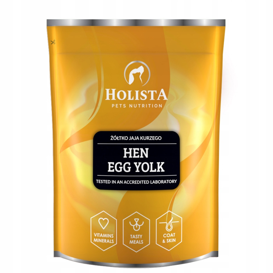 Holista Hen Egg Yolk 500g vaječné žloutky od slepic z volně výběhového chovu
