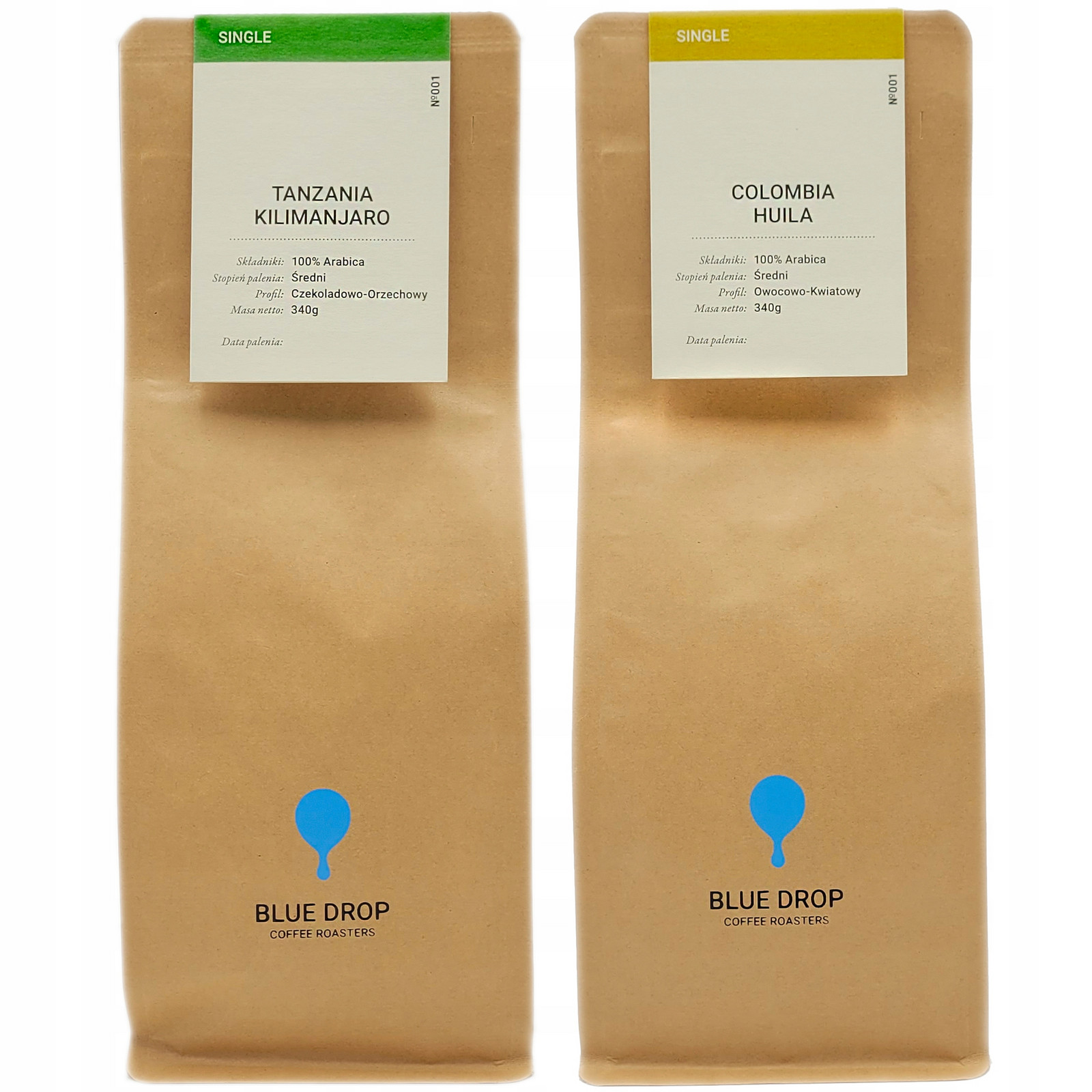 Káva zrnková 100%Arabica 2 ks Káva Čerstvě pražená Káva do Kávovaru sada