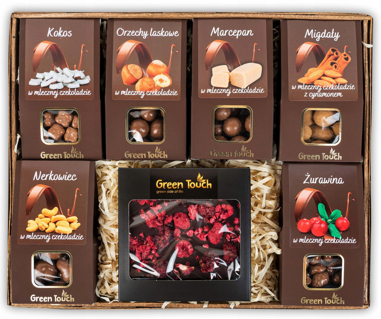 Velký Dárkový Košík sada prémiových čokolád