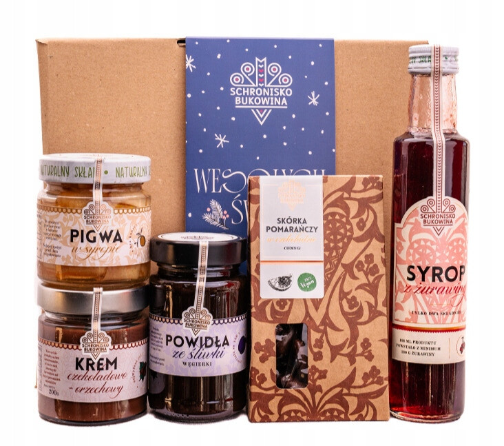 Dárková sada Poklady Přímo z Bukoviny Schronisko Bukowina balíčky
