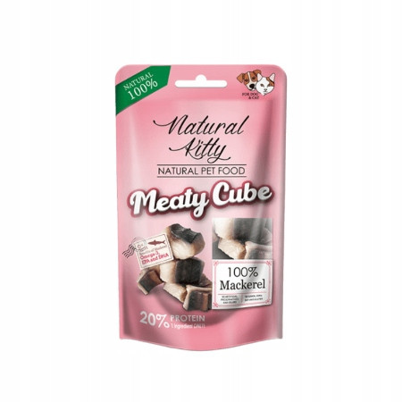 Natural Kitty Premium 100% Makrela 6x60g