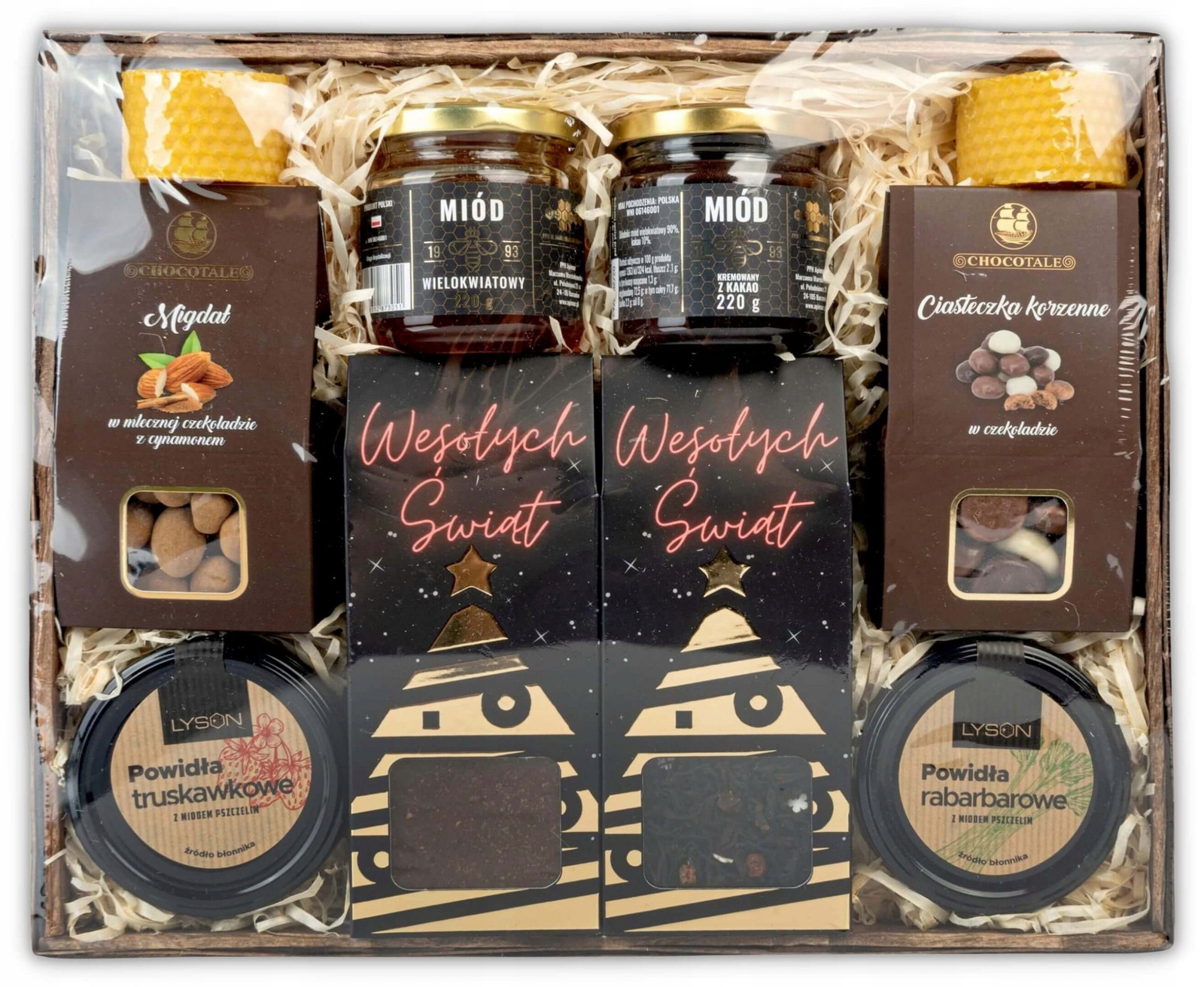 Velký Dárkový Koš vánoční čaj káva ostatní