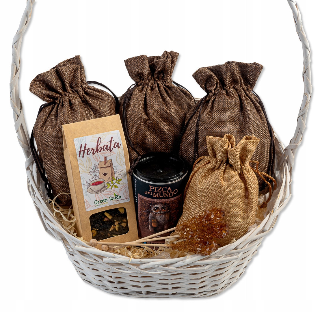 Set Kaw, koření čaj kakaový koš na dárek