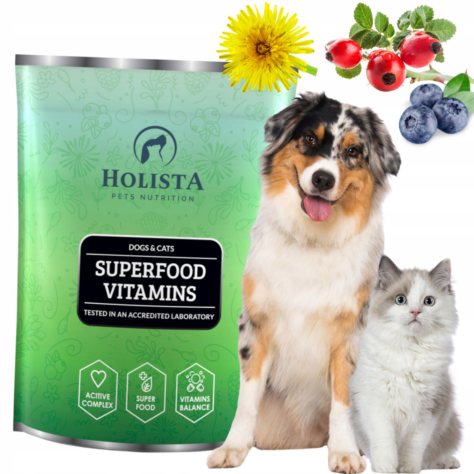 Holista Superfood Vitamins 600g minerální a vitamínová směs