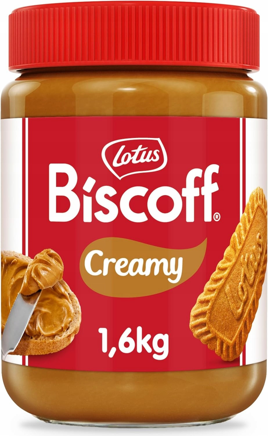 Krém na vafle a palačinky Lotus Biscoff Spread 1.6 kg sušenkový