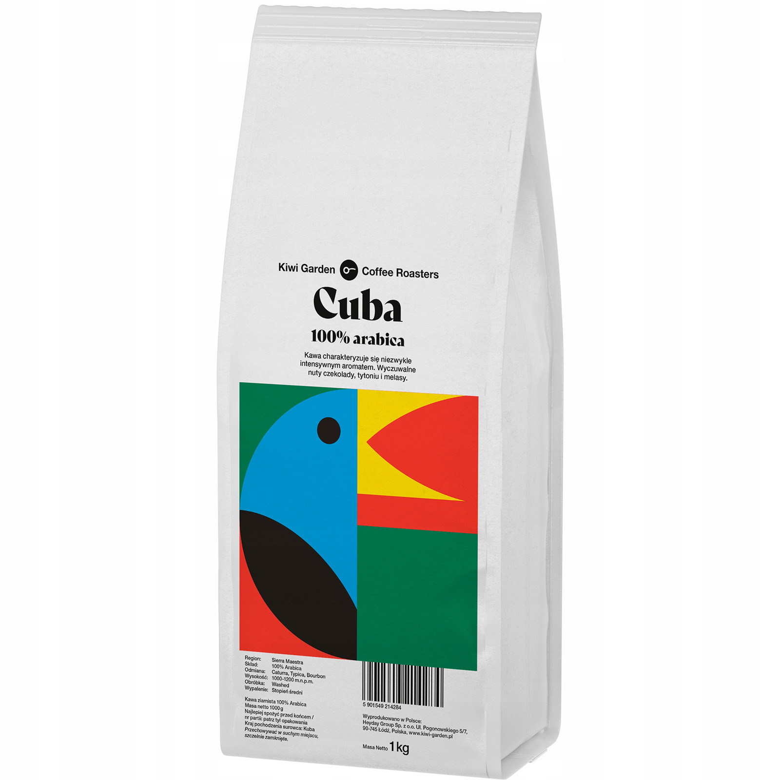 Káva Zrnková 1kg Káva Čerstvě pražená 100%Arabica Káva Do Kávovaru Kuba
