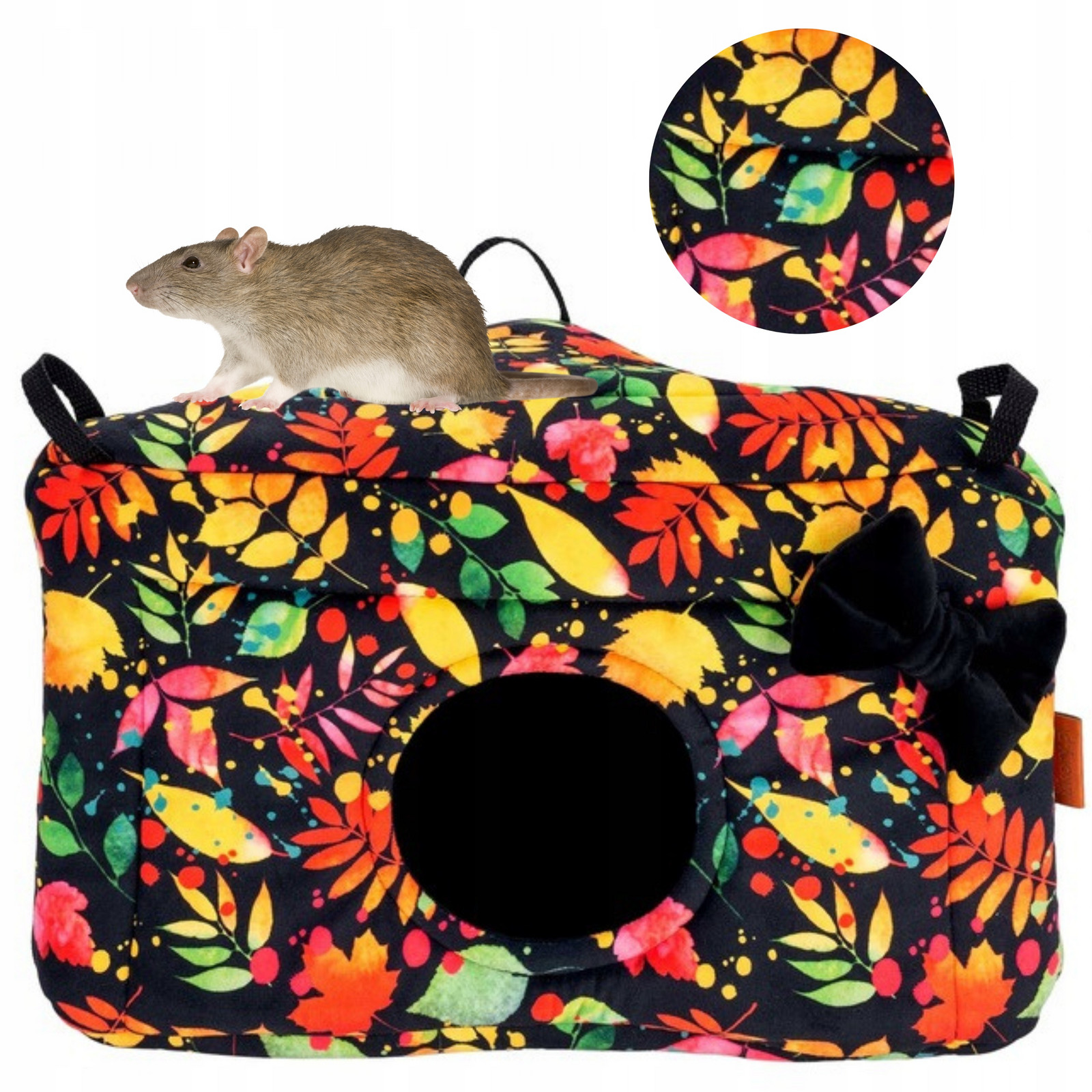 Domek Rohová Jeskyně pro křečka Košatničky Szczurka 34x24 Barevný