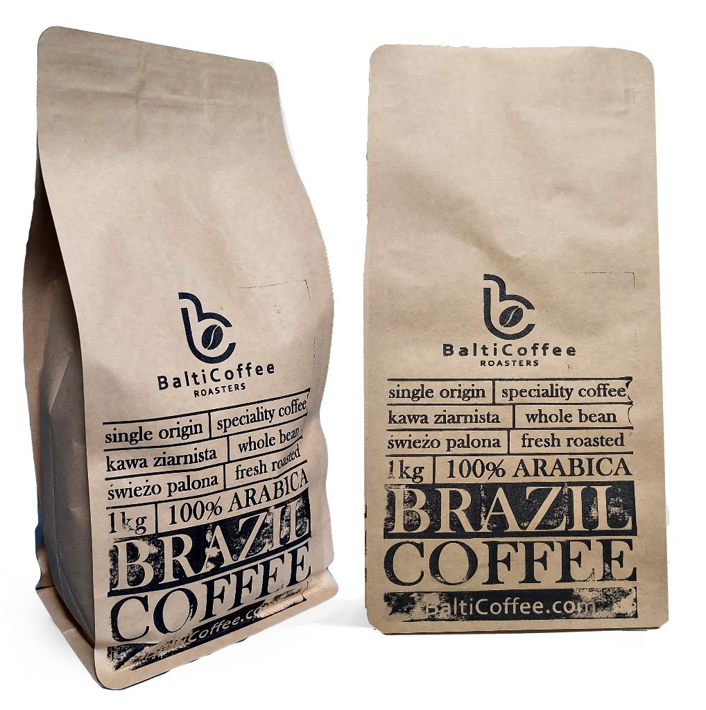 Káva Brazílie Mogiana čerstvě pražená zrnková Brazil 1kg
