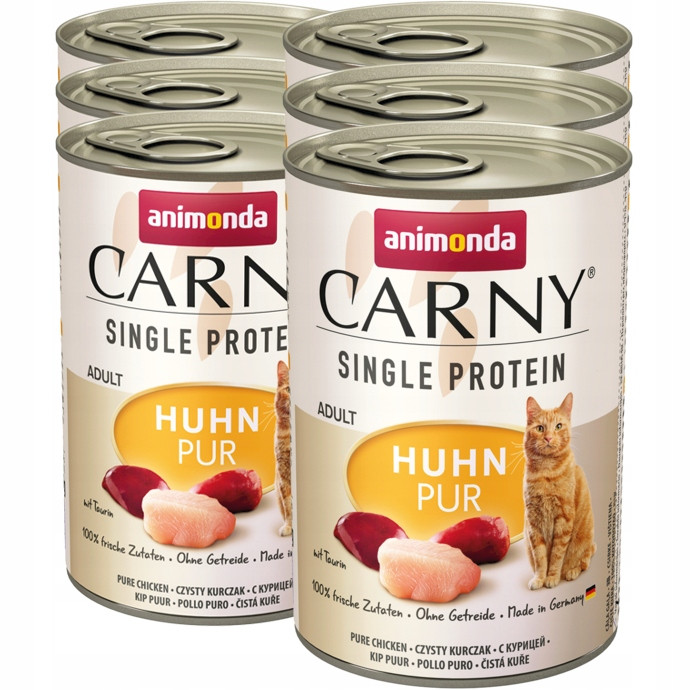 Animonda Carny Single Protein kuře Set 6x400g