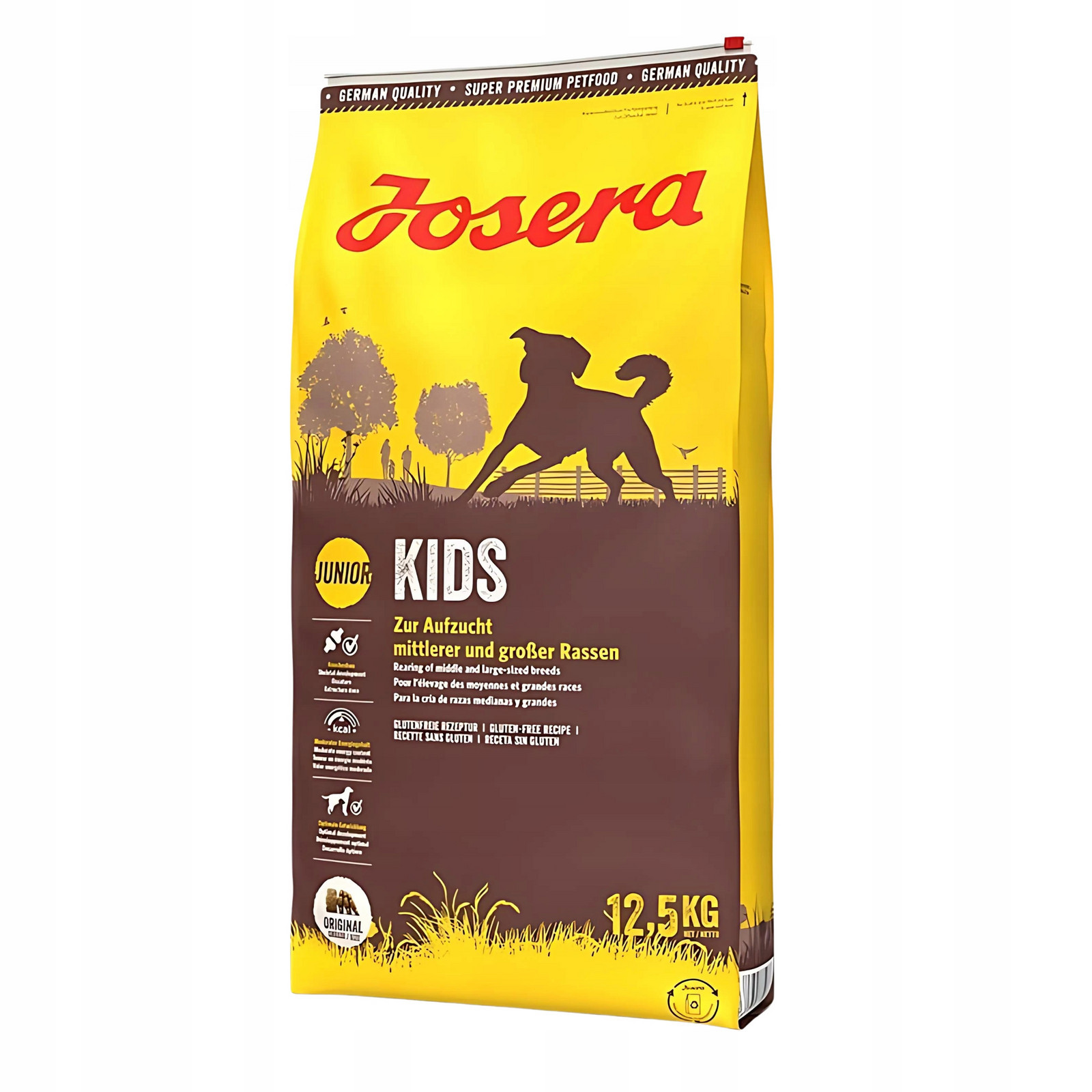 Krmivo Pro Psy Suché Josera Kids 12.5 Kg Pro Štěňata Velké Balení