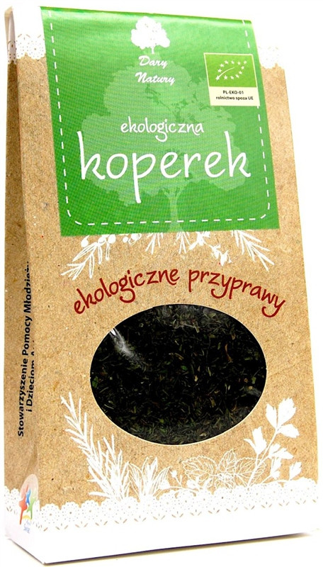 Kopr Sušený Bio 30 g Dary Natury