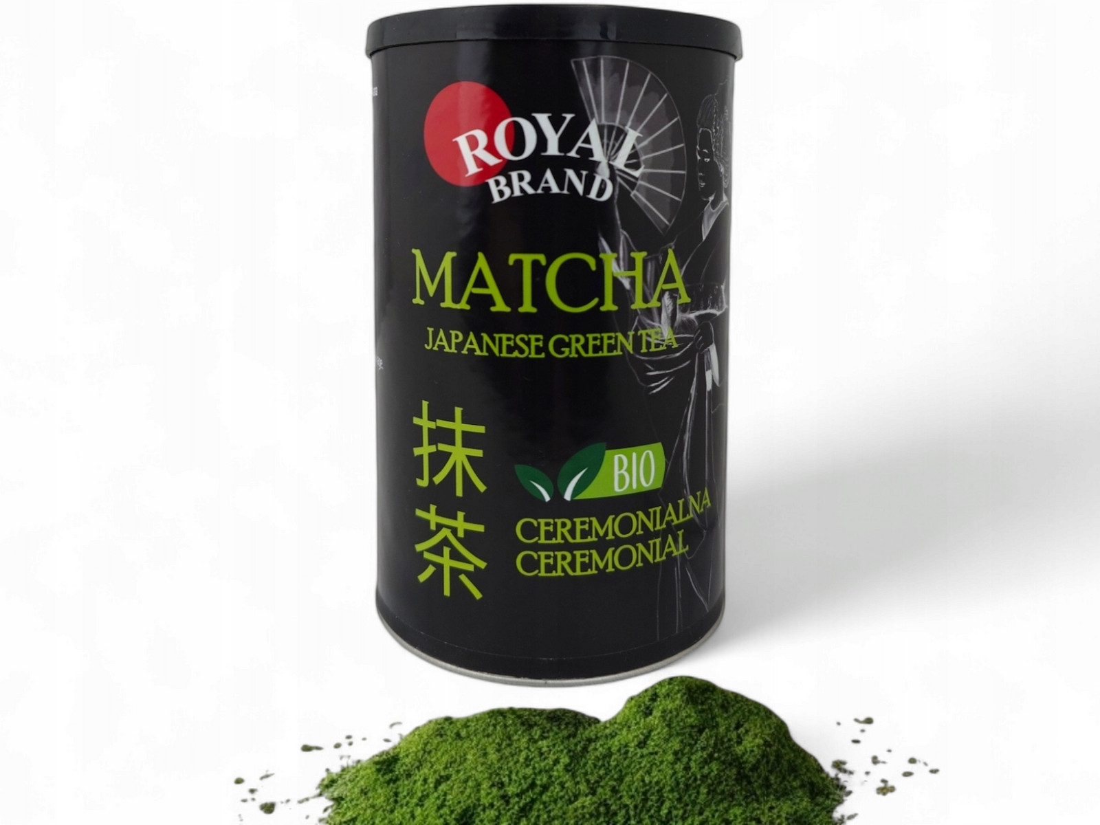 Certifikovaná Matcha Obřadní Japonská Premium Bio 100g Plechovka
