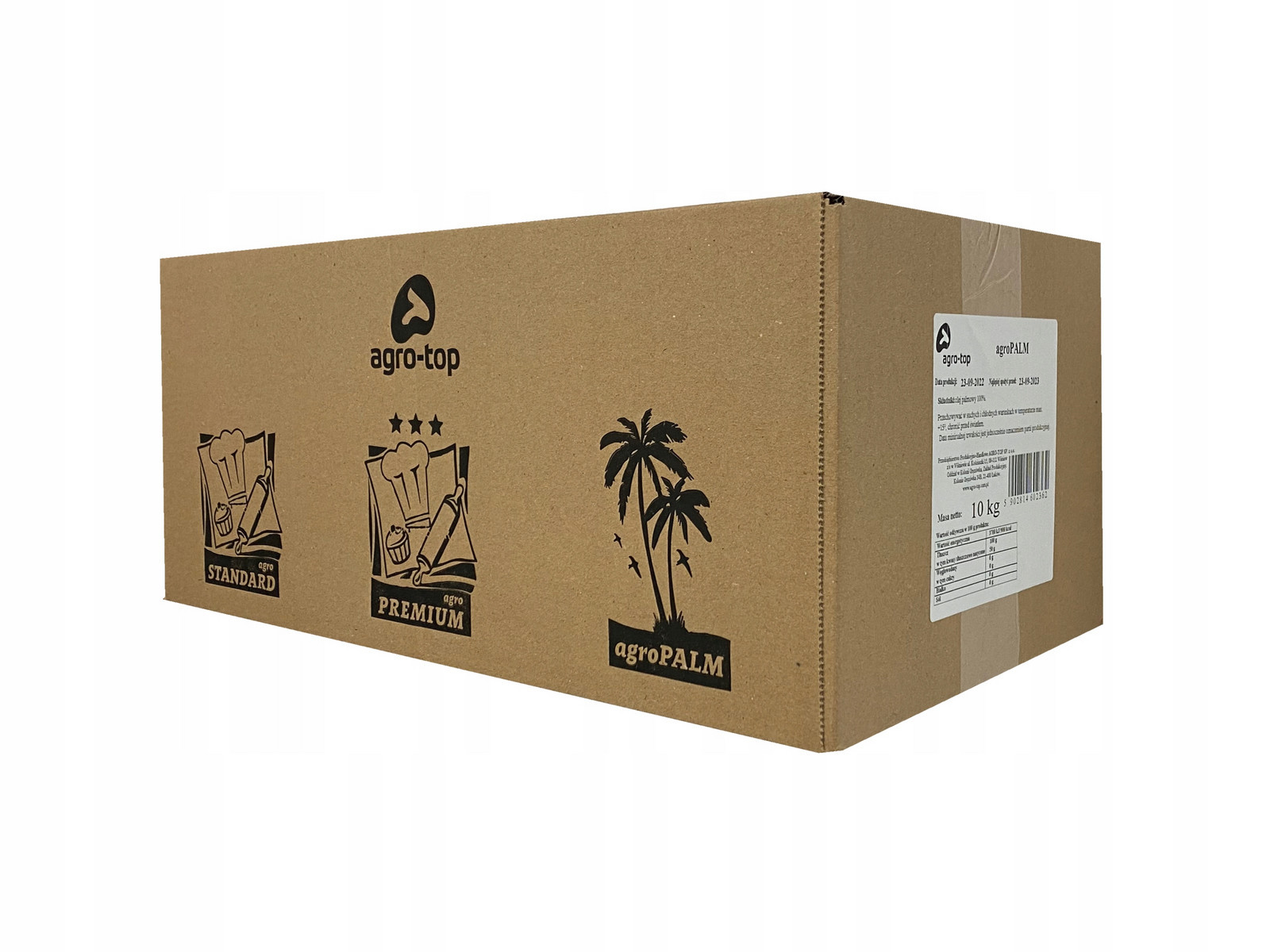 Frytura palmový olej 10 kg Agro Top tuk hranolky fritéza na smažení