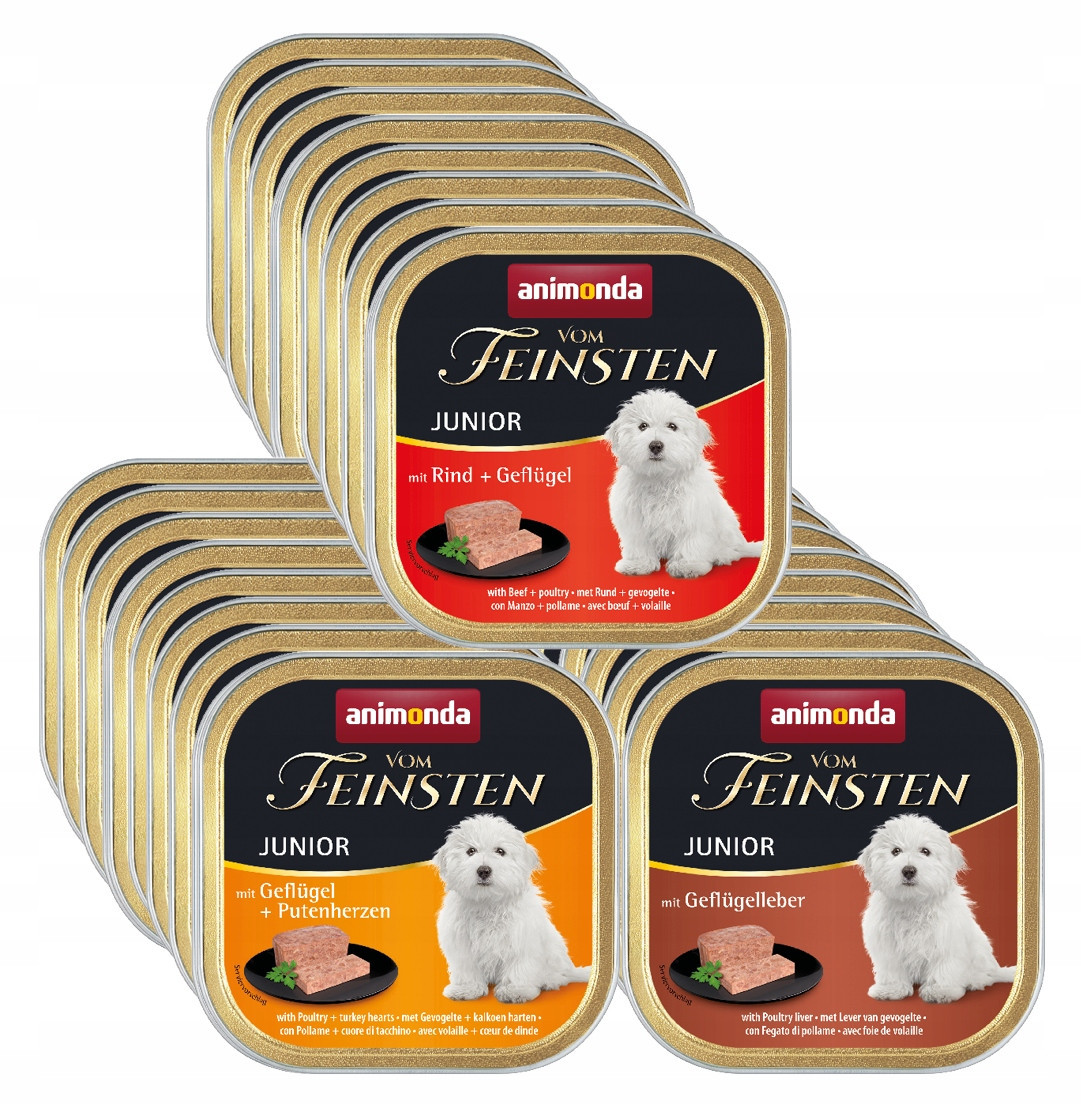 Animonda vom Feinsten Junior Set 24x150g mix chutí
