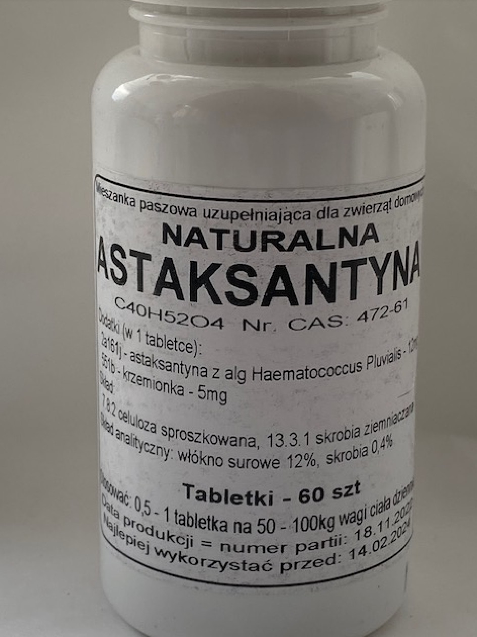 Astaxanthin Podkowa 60 Ks