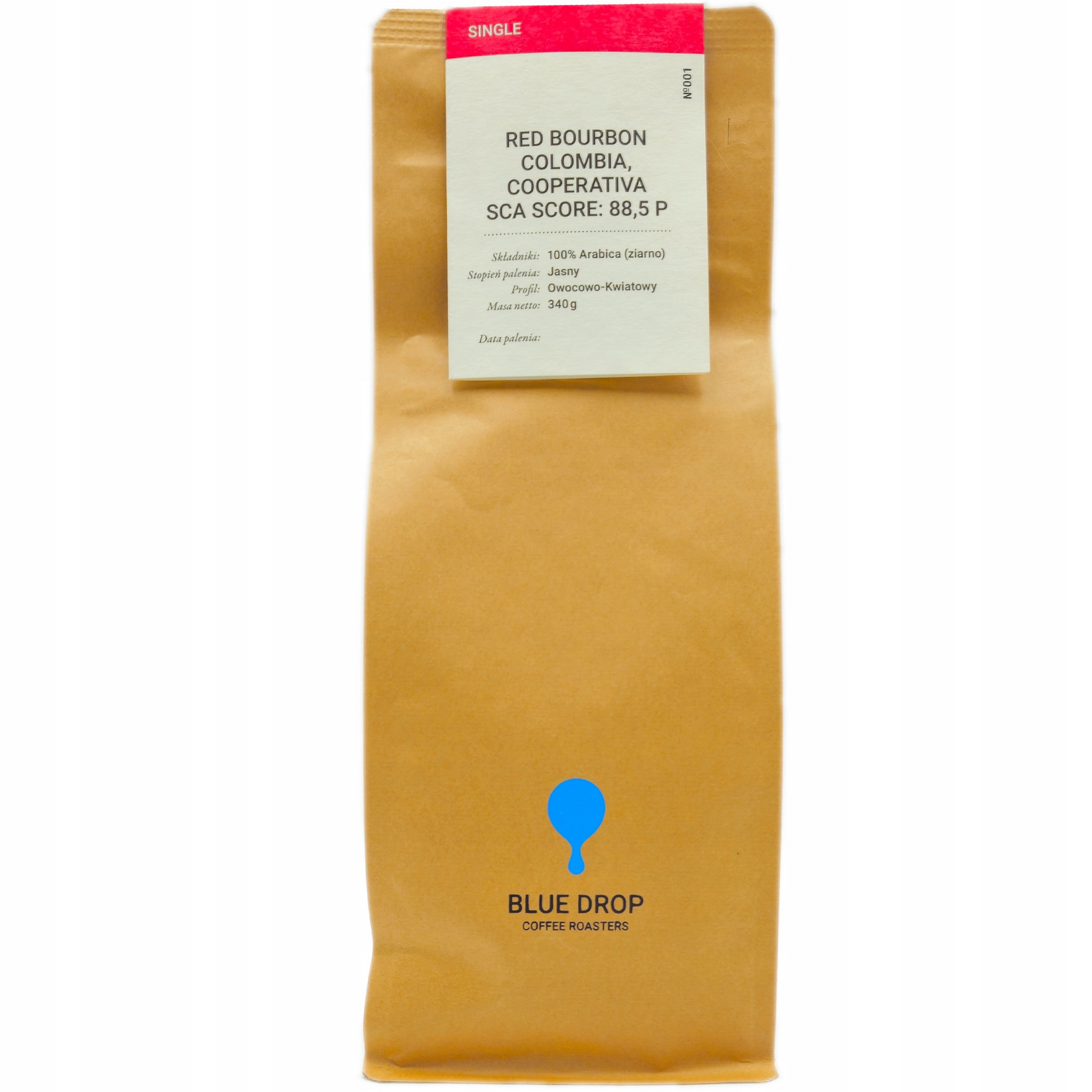 Káva pro Překapávač 100%Arabica světle pražená Kolumbie Red Bourbon