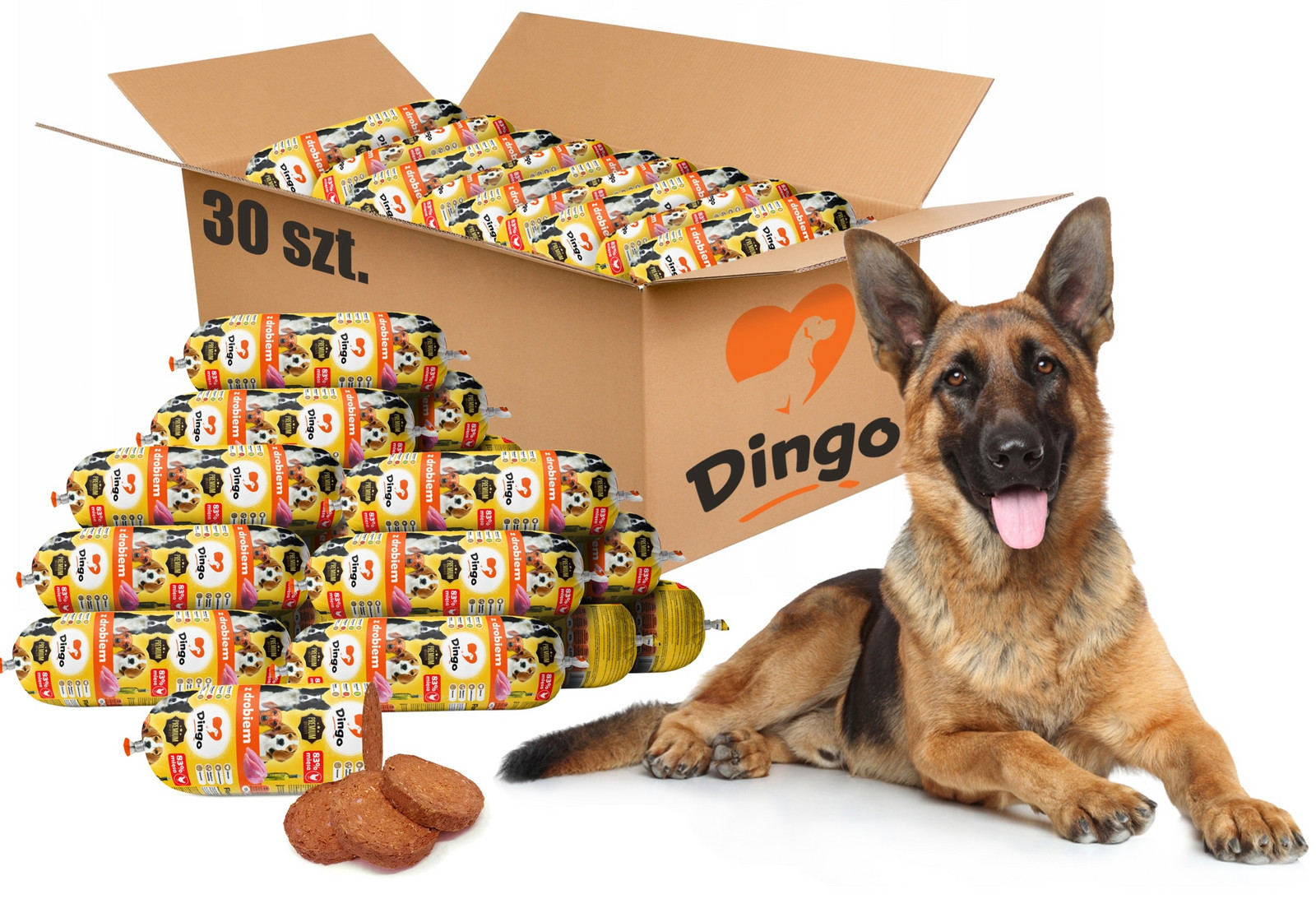 Krmivo Pro Psa Tyčinka Dingo S Kuřecím Masem 30KS