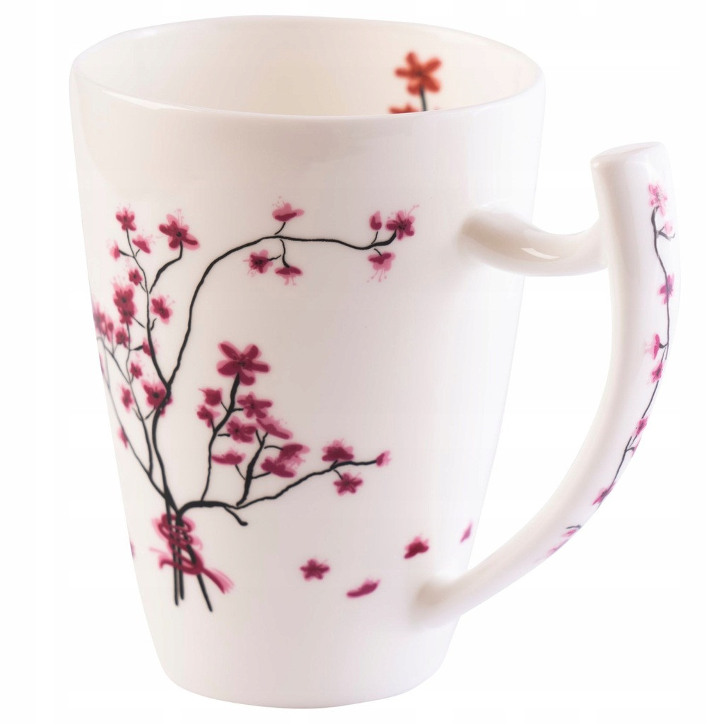 Hrnek velký 500 ml Cherry Blossom keramický na čaj a kávu