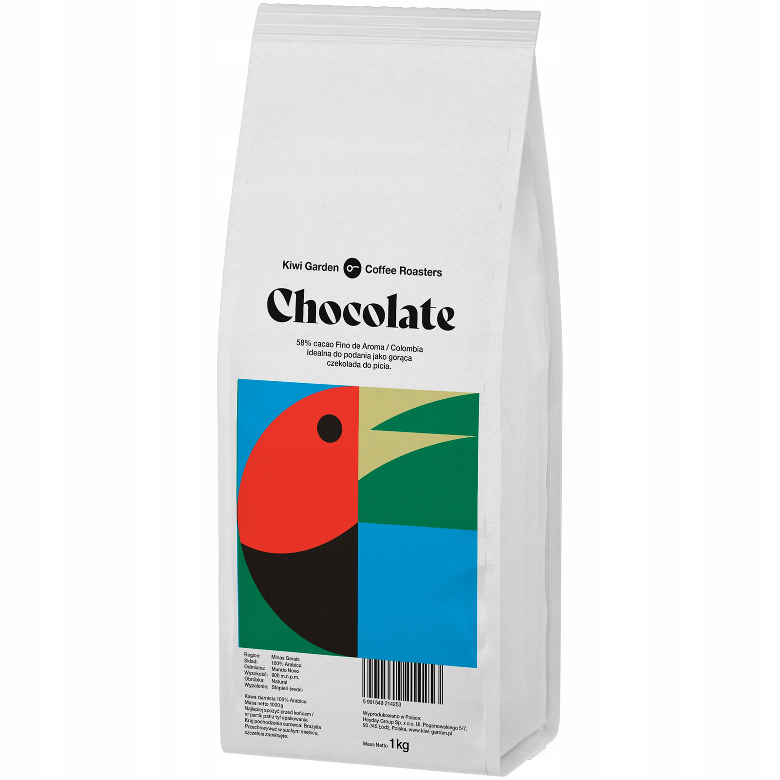 čokoláda k pití v granulích z Kolumbie 1kg