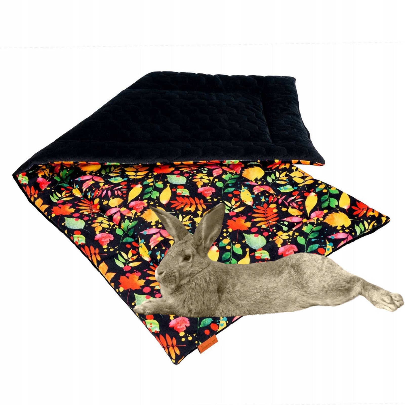 Podložka Matrace do klece pro činčilu králičí fretky 120x80cm Ukory Černá