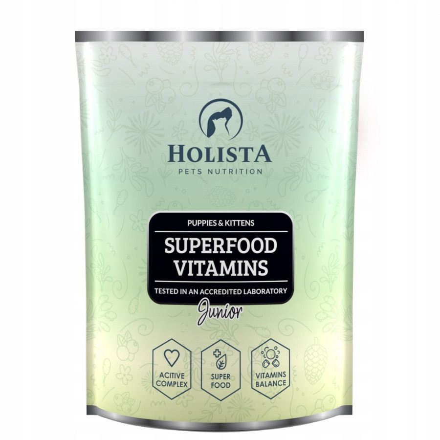 Holista Superfood Vitamins Junior 600g minerální a vitamínová směs pro s
