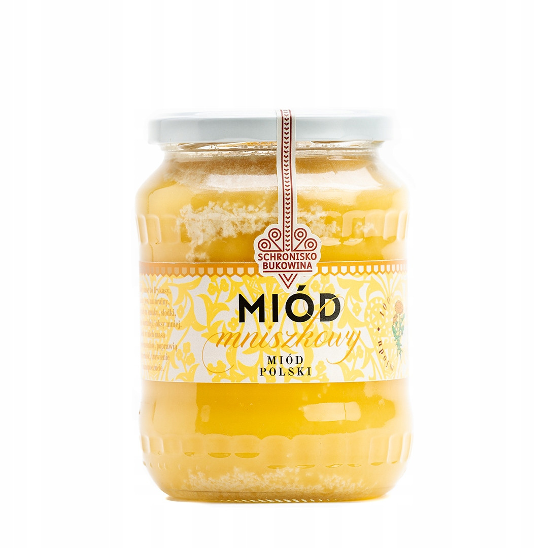 Pampeliškový med 1 kg polský Schronisko Bukowina