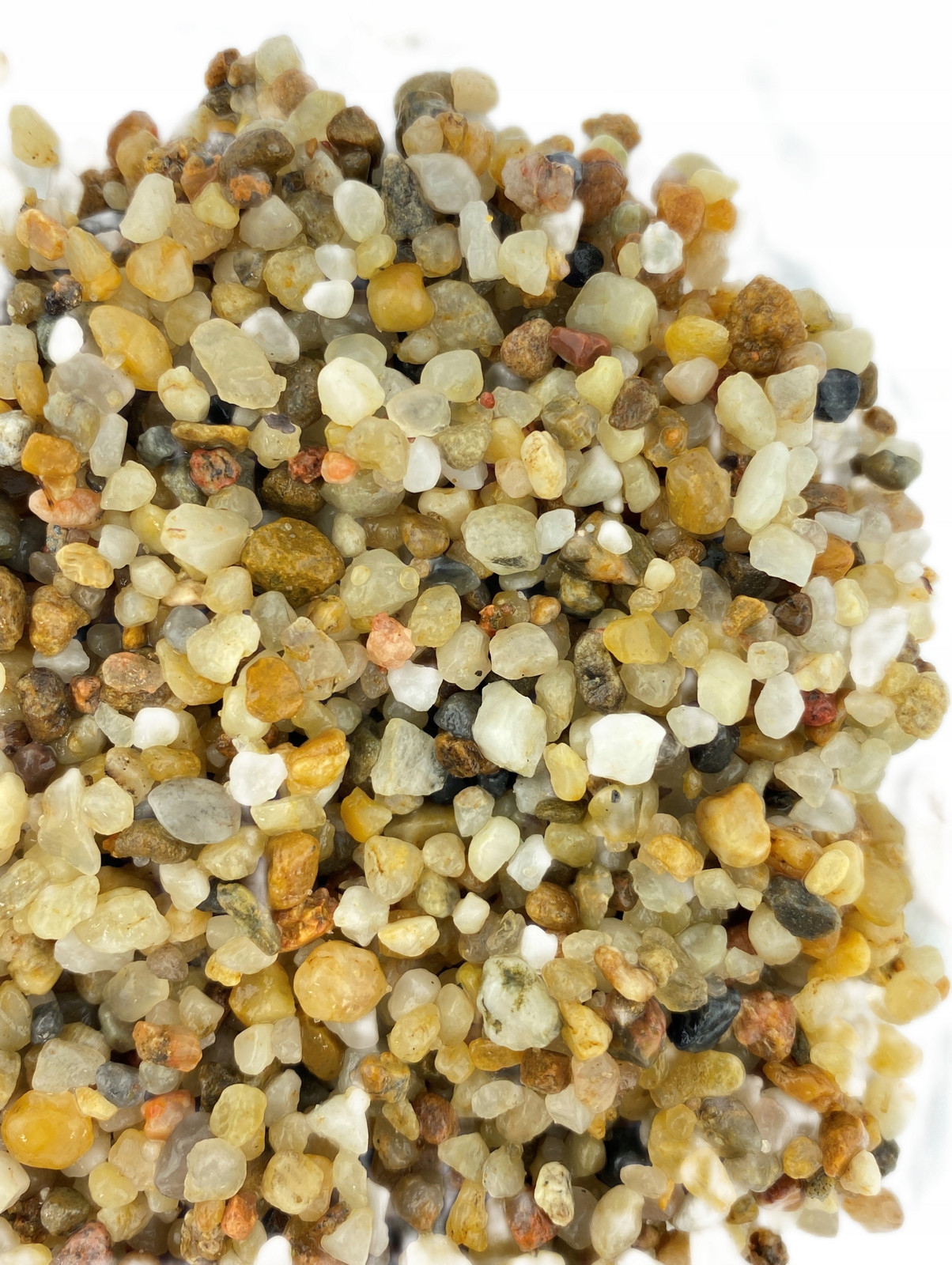 30KG Stelivo Křemenné Pro Jantarové Akvárium 3-5mm