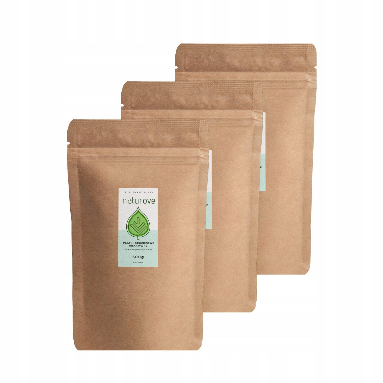 Kvasnicové vločky neaktivní naturove 1,5kg (3x0,5kg)