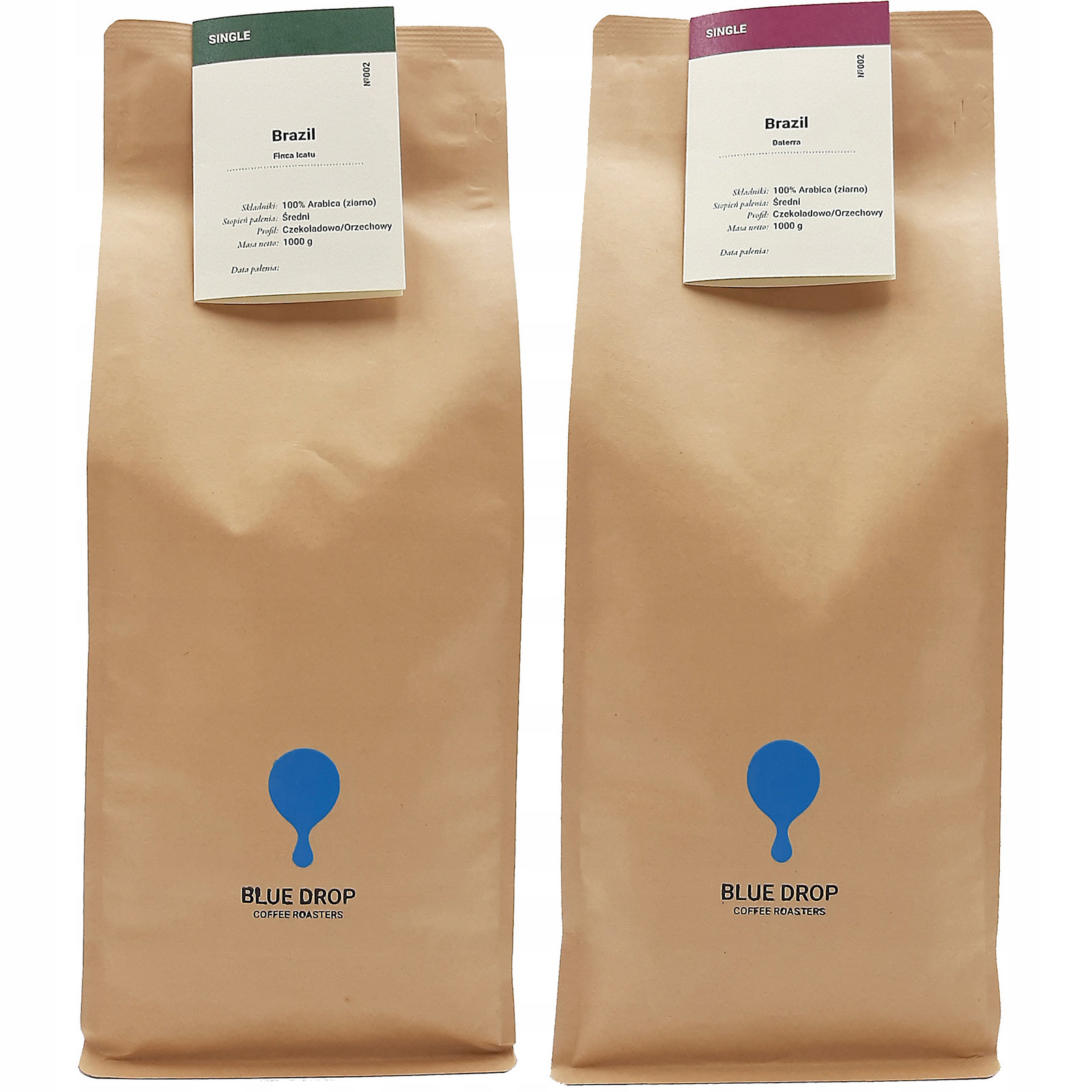 Káva zrnková 100% Arabica Brazílie Finca Icatu 1kg Brazílie Daterra 1kg