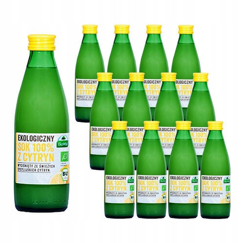 12x Citronová šťáva Bio 100% 250ml