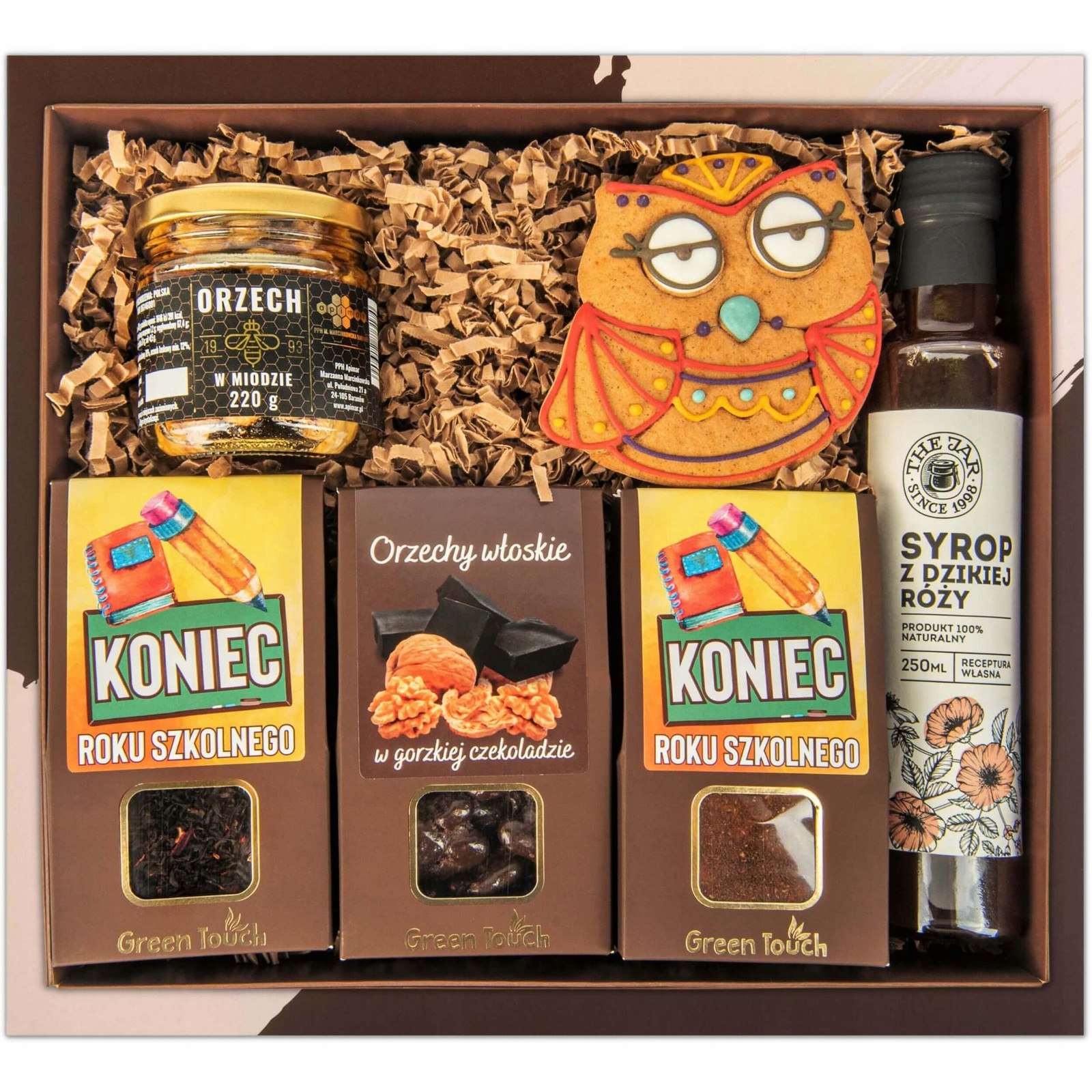 Dárkový Koš box dárek Pro Učitele Poděkování Závěr Roku