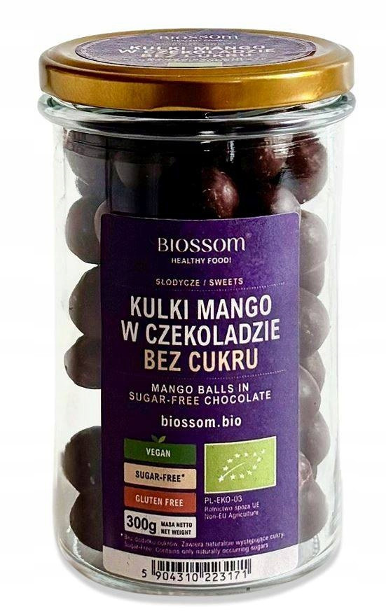 Mangové Kuličky V Čokoládě Bc Bg Bio 300 g Biossom