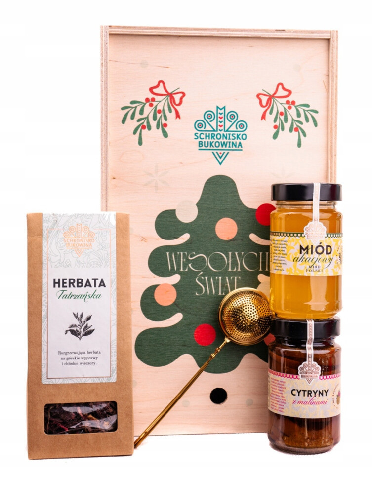 Vánoční sada Zimní Čaj z Hor Schronisko Bukowina dárkový