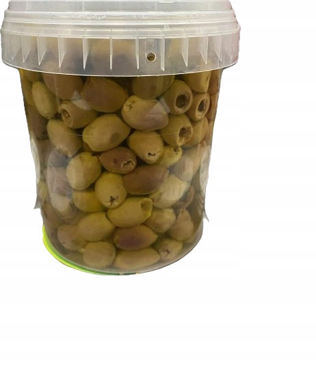 Zelené olivy drcené v italském olivovém oleji 820g Miccio