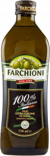Olivový olej Olio Extra Vergine 100% Italiano 750ml Farchioni italský