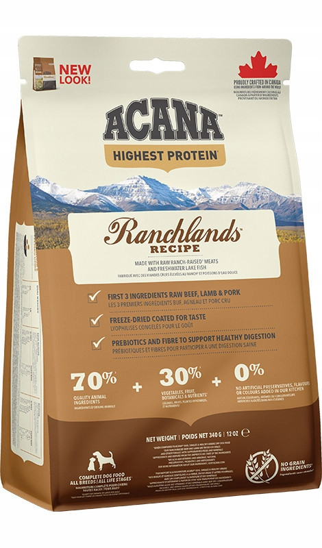 Acana Ranchlands Dog suché krmivo pro psa 6kg