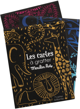 MOULIN ROTY Vyškrabávací obrázky zlaté