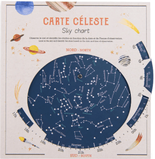 MOULIN ROTY Mapa oblohy