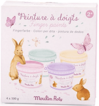 MOULIN ROTY Pastelové prstové barvy Les Rosalies