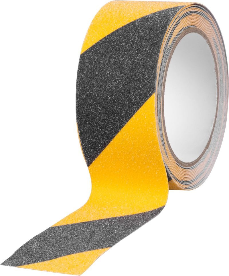 Páska lepící protiskluzná 25mm/5m černo žlutá  STREND