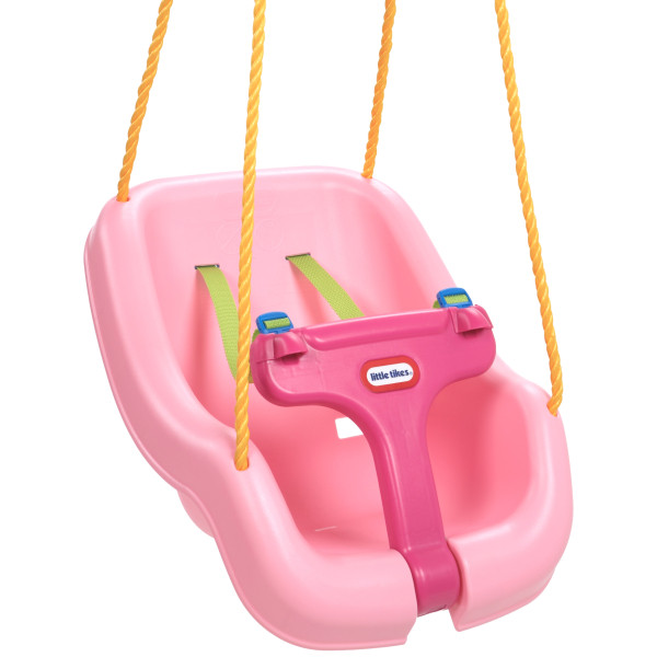 Little Tikes Dětská houpačka 2v1 - růžová