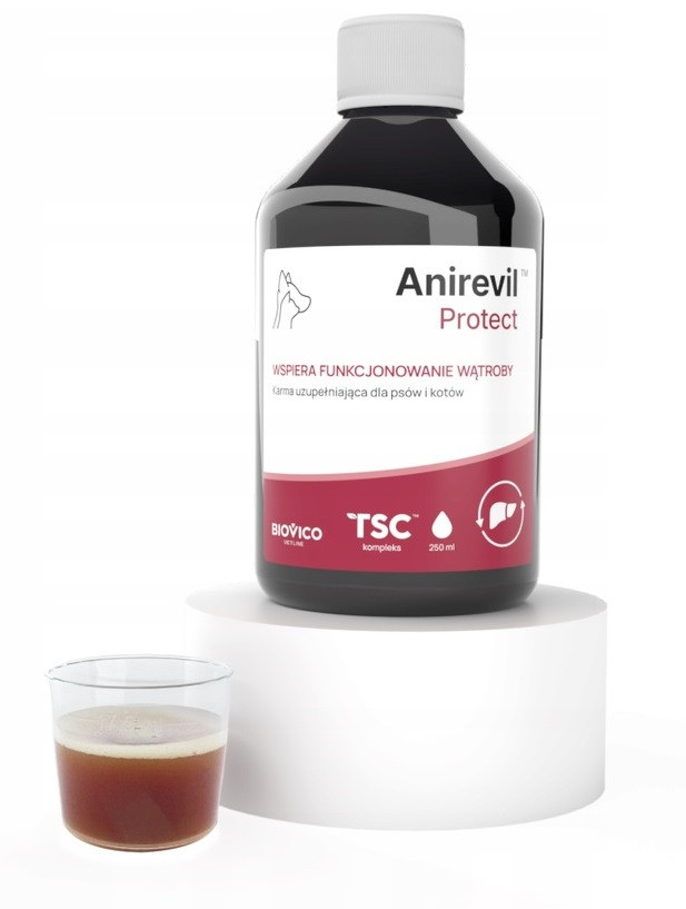 Biovico Anirevil Protect 250 ml Tekutina na podporu funkce jater
