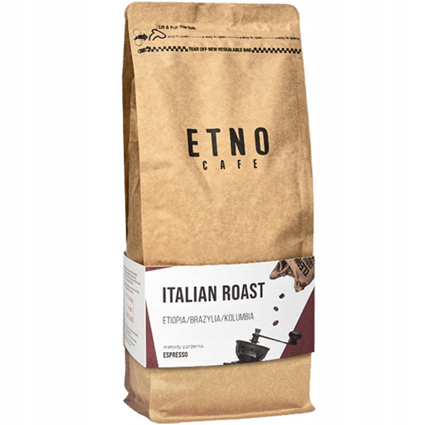 Káva zrnková Etno Italian Roast 1 kg Bonus videokniha