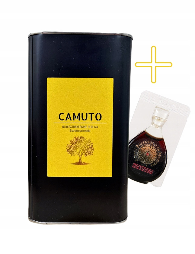 Extra panenský olivový olej 1L Italský ze Sicílie Etna Camuto čerstvý 0,15%