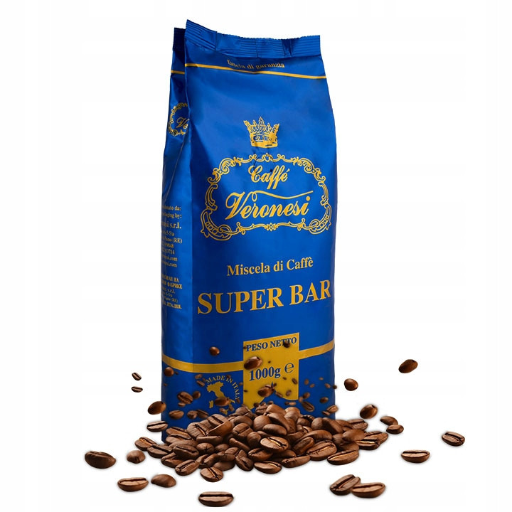 Káva zrnková Veronesi Bar 1000 g Káva Arabica Robusta