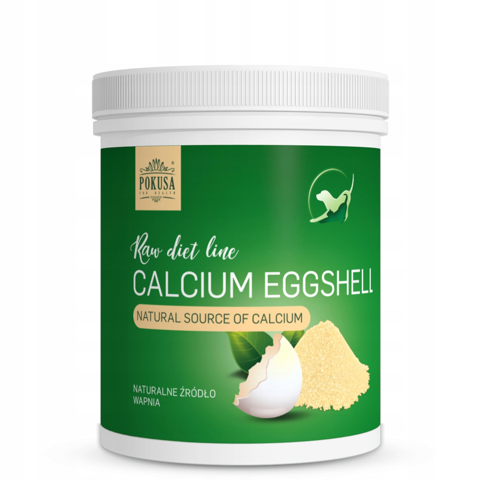 Pokusa RawDietLine Skořápky Vejce Calcium 1500g