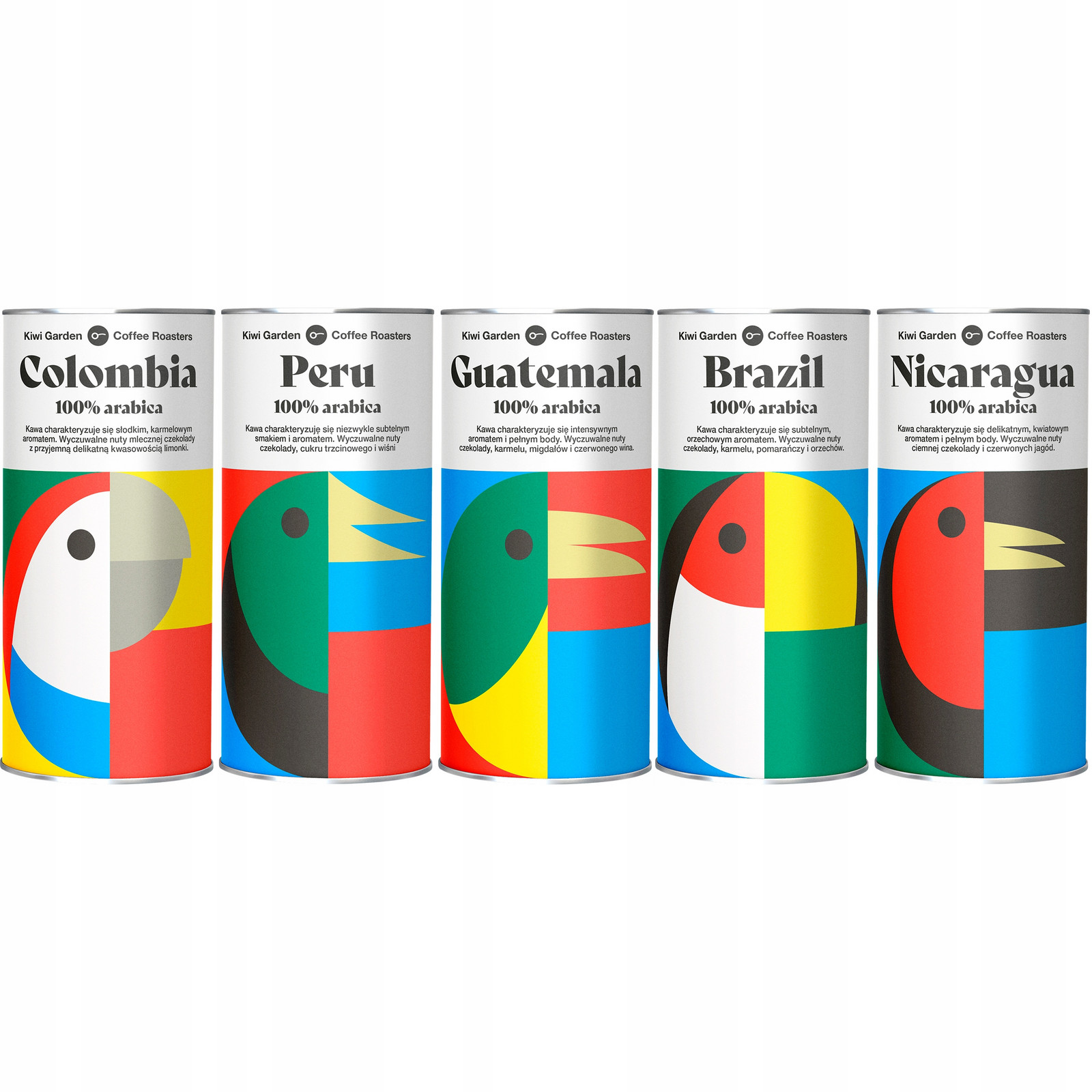 Káva zrnková specialty čerstvě pražená Arabica do kávovaru z různých zemí