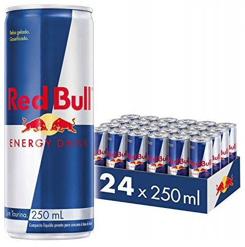 Red bull energy drink Nápoj Plechovka 24 x 250 ML energetický nápoj