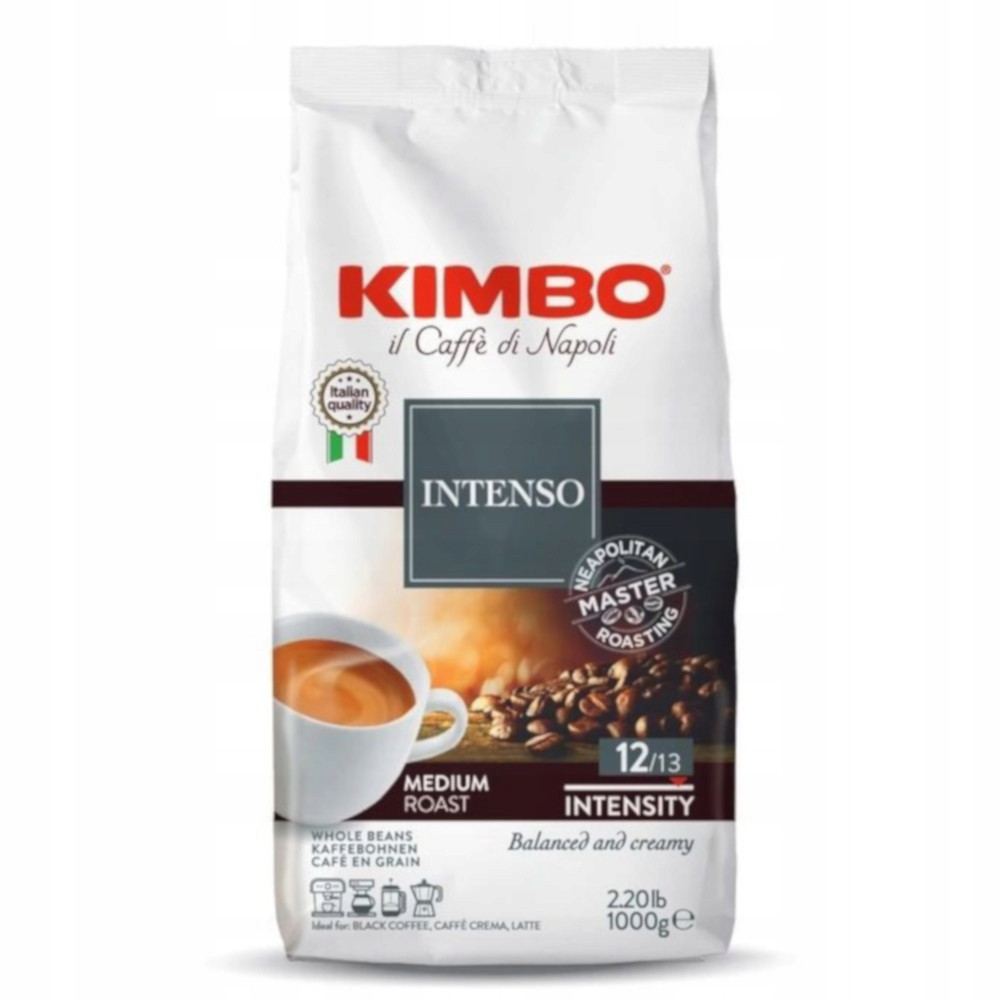 Zrnková káva Kimbo Aroma Intenso arabica 1kg